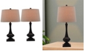 FANGIO LIGHTING Table Lamps with USB Port, Set of 2